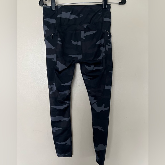 Athleta Black and Gray Camo Leggings - Picture 2 of 3